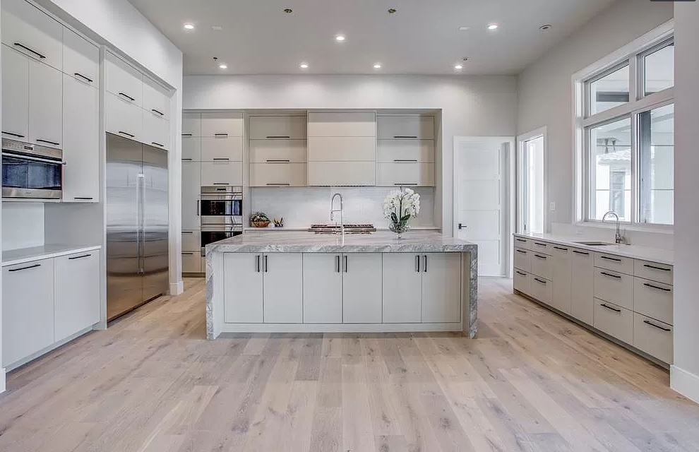 before picture of kitchen area