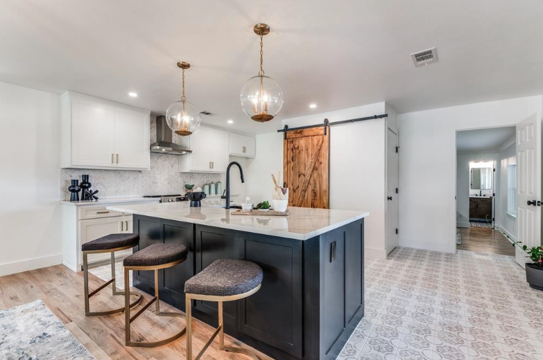 Kitchen after home staging