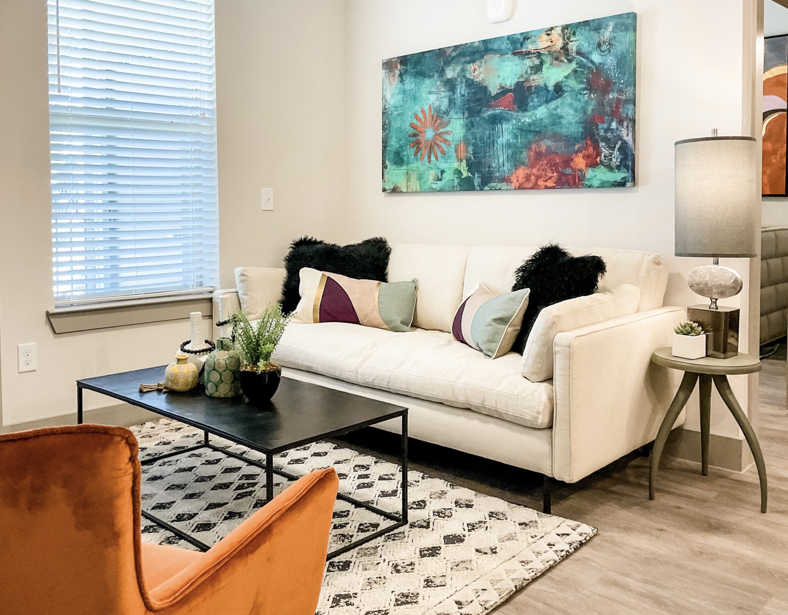 Vibrant Custom Apartment Model in Urban Dallas - Charter Blog