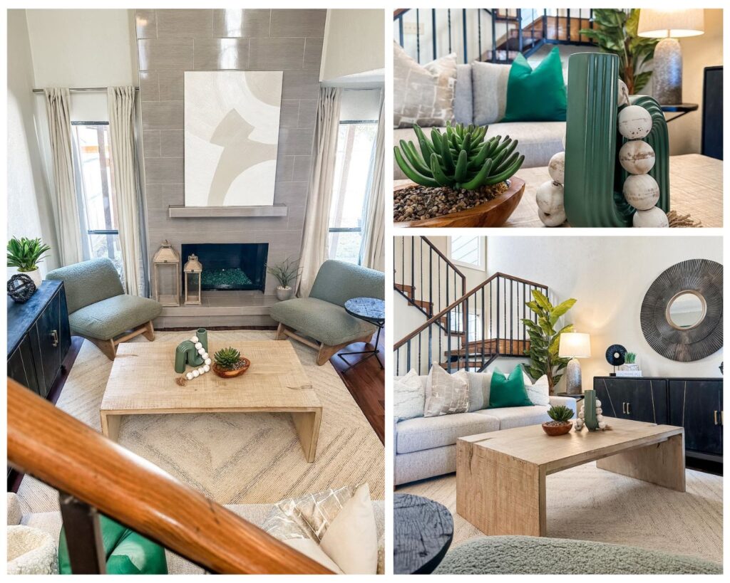 Home Staging for townhome in Texas