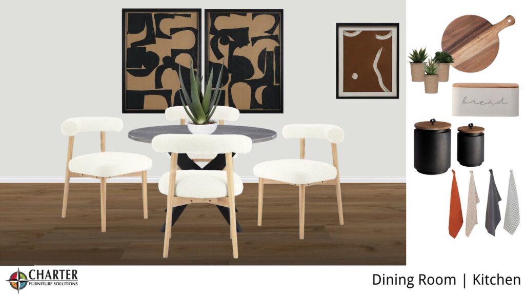 Parker dining room furnishings