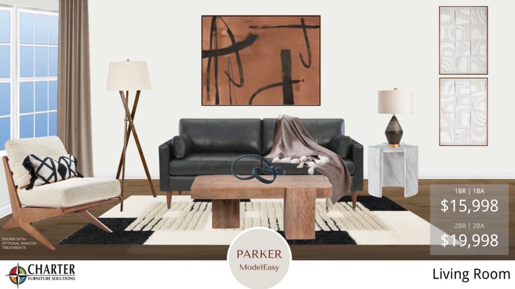 Parker ModelEasy Living Room