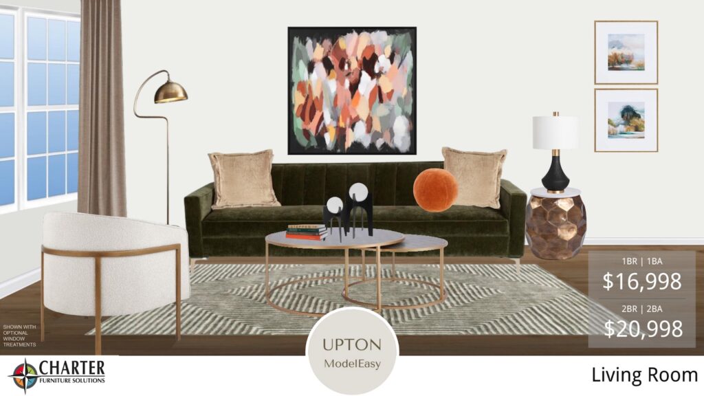 Upton ModelEasy Living Room