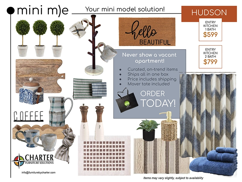 Hudson Mini Me model solution for vacant apartments
