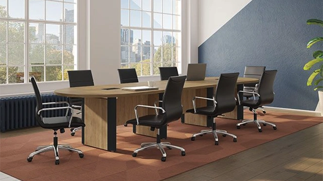 Office conference room table and chairs