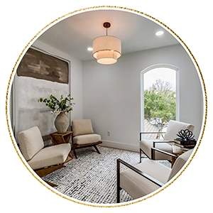 Dining room table and chairs